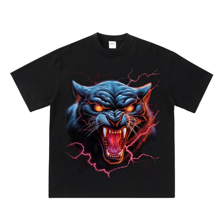 Pink Lightning Panther Tee